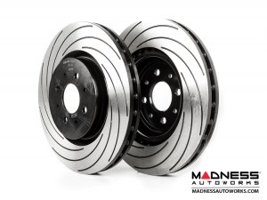 FIAT 500 Brake Upgrade Kit - Tarox 6 Pot Brake Conversion Kit - Black - Sport Series